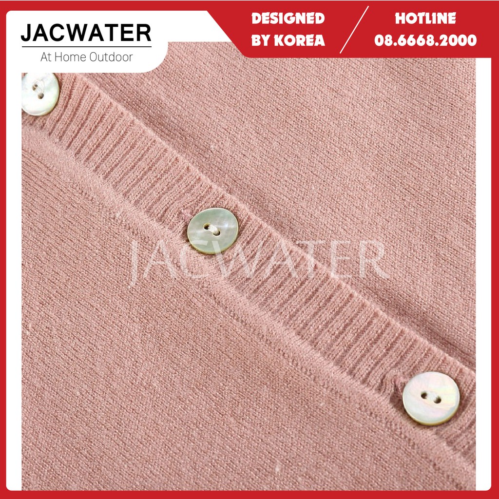 Áo khoác len cardigan nữ mỏng nhiều màu co giãn phong cách hàn quốc JACWATER V095 | BigBuy360 - bigbuy360.vn