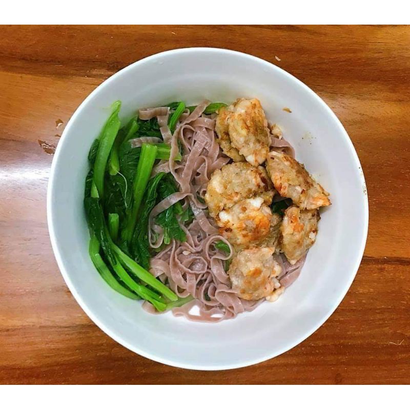 Mì Phở gạo lứt đỏ thực dưỡng 100% gạo lứt nguyên cám eat clean /ăn kiêng /giảm cân gói 500g.