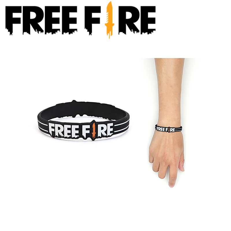 Vòng tay họa tiết logo Free Fire thời trang cá tính