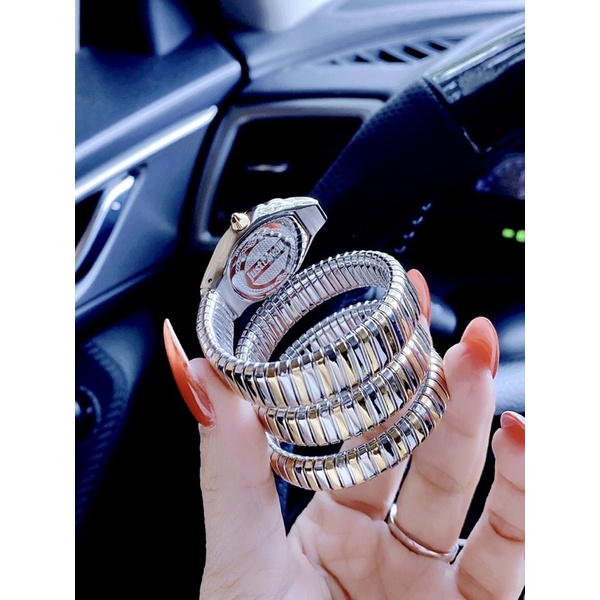 Đồng Hồ JUST CAVALLI Rắn quấn 2 vòng cổ tay - Case 33mm Cho Nữ - BH24 Tháng