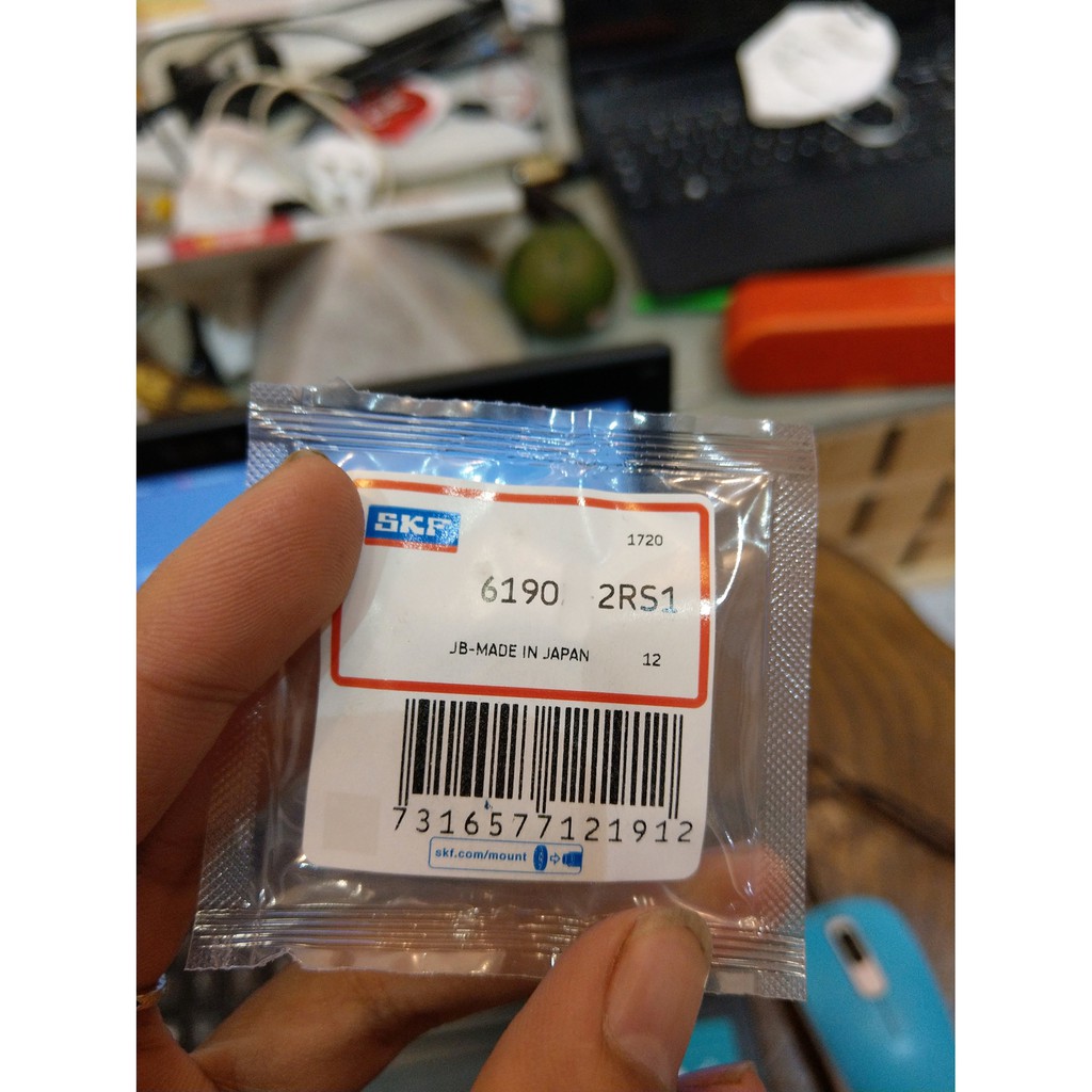 Bạc đạn pully đũa và bạc đạn pully tròn nồi sau Honda Vario 150, Click 150, SH 150