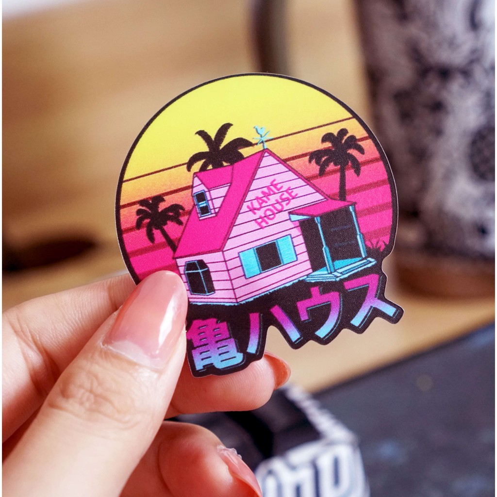 Sticker Neon Đẹp Chống Nước, Cắt Sẵn Dễ Dán | STK120 | Sticker Dán Mũ Bảo Hiểm Điện Thoại Laptop Vali Sổ Vở
