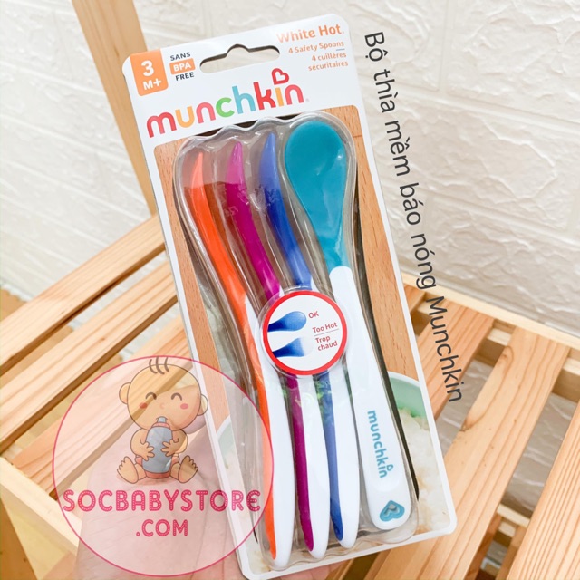 BỘ THÌA MỀM BÁO NÓNG MUNCHKIN