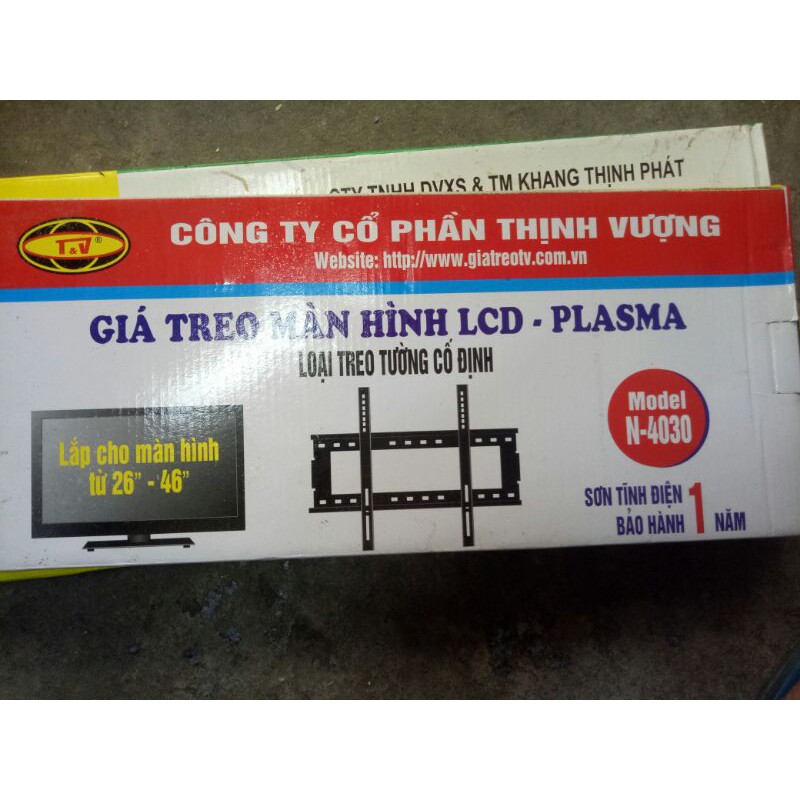 Giá Treo Ti-Vi Vô Tuyến. Từ 19In-70In. Màn Hình Mỏng LED-ICD-PLASMA