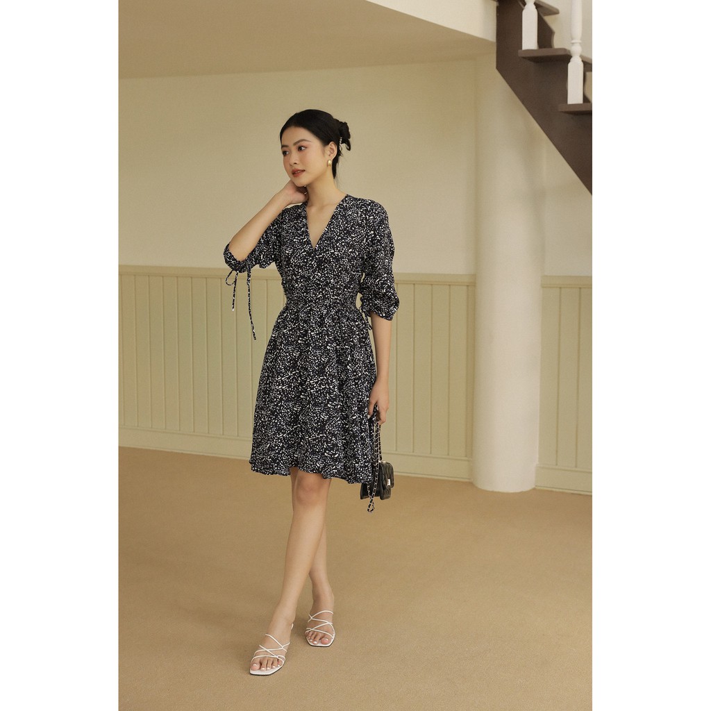OLV - Đầm Black Liti Floral Dress