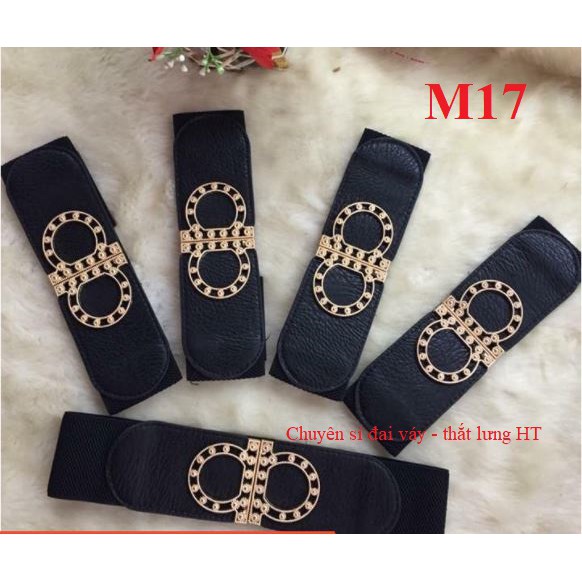 Đai váy belt chữ A bản 6cm M17