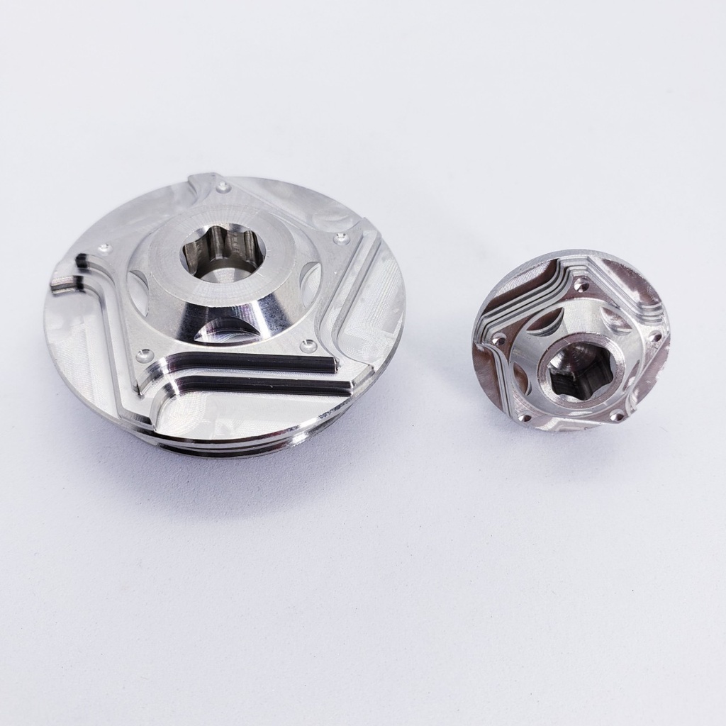 Ốc mâm lửa salaya inox 304 phay xéo cao cấp gắn xe máy wave sirius exciter winner sonic dream và dòng xe khác