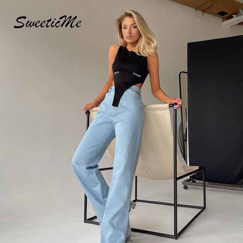 Áo liền quần Sweeticme Cổ Tròn Không Tay Thêu Họa Tiết Gợi Cảm 2021 | BigBuy360 - bigbuy360.vn