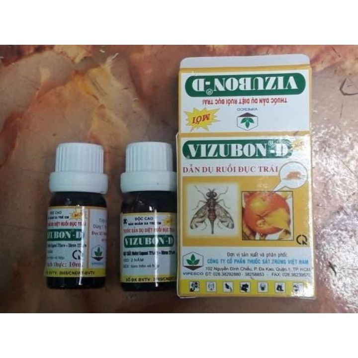 Thuốc dẫn dụ diệt ruồi vàng 1 hộp Vizubon-D 10ml