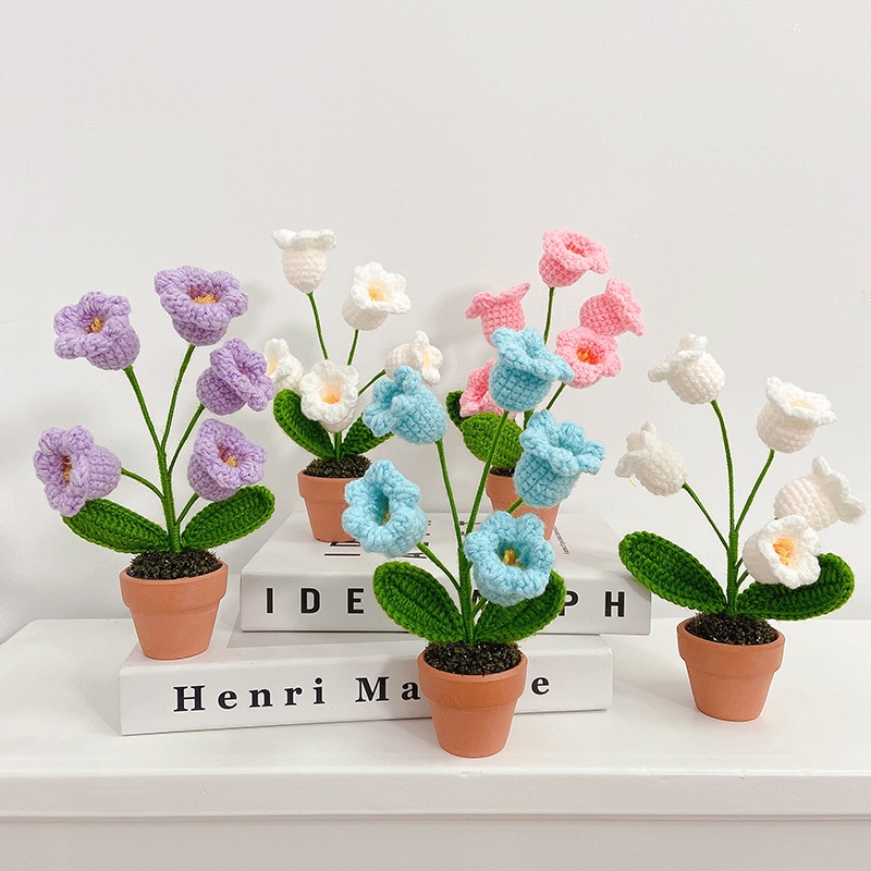 Hoa Lily Giả Handmade Trang Trí Sáng Tạo