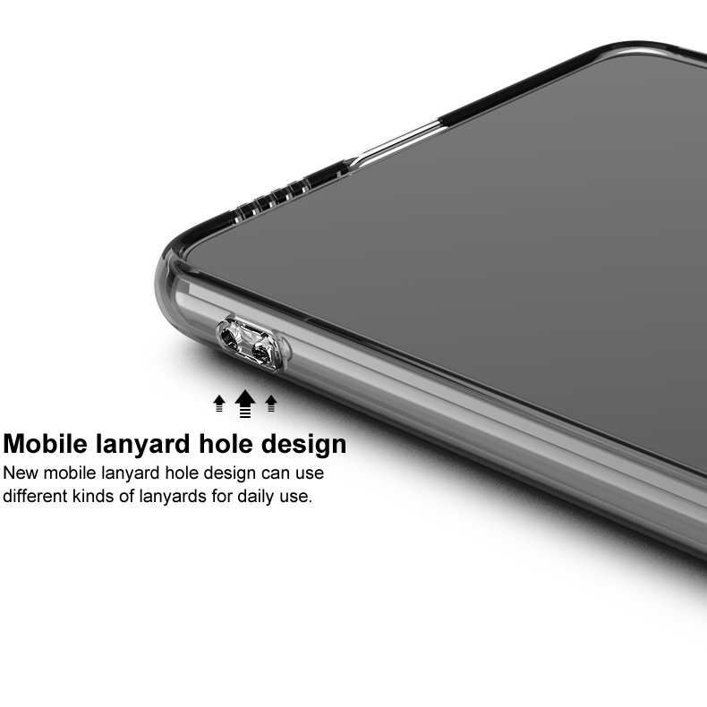 Ốp điện thoại silicone TPU mềm trong suốt chống sốc IMAK cho XIAOMI BLACK SHARK 3