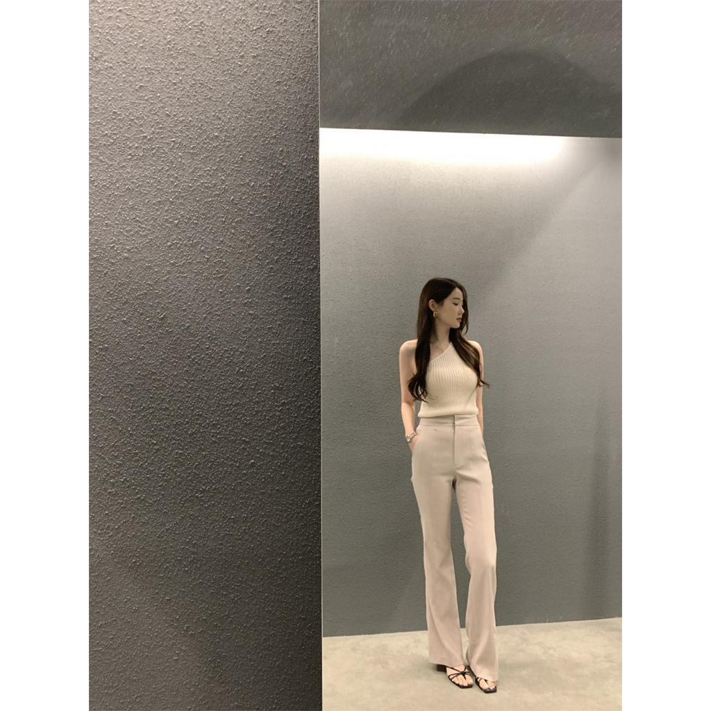 Áo Hai Dây Dệt Kim Phong Cách Hàn Quốc Thời Trang Mùa Hè 63416