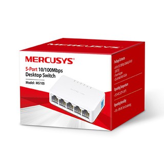 Bộ Chia Mạng/Switch 5 Cổng Mercury MS105 10/100Mbps