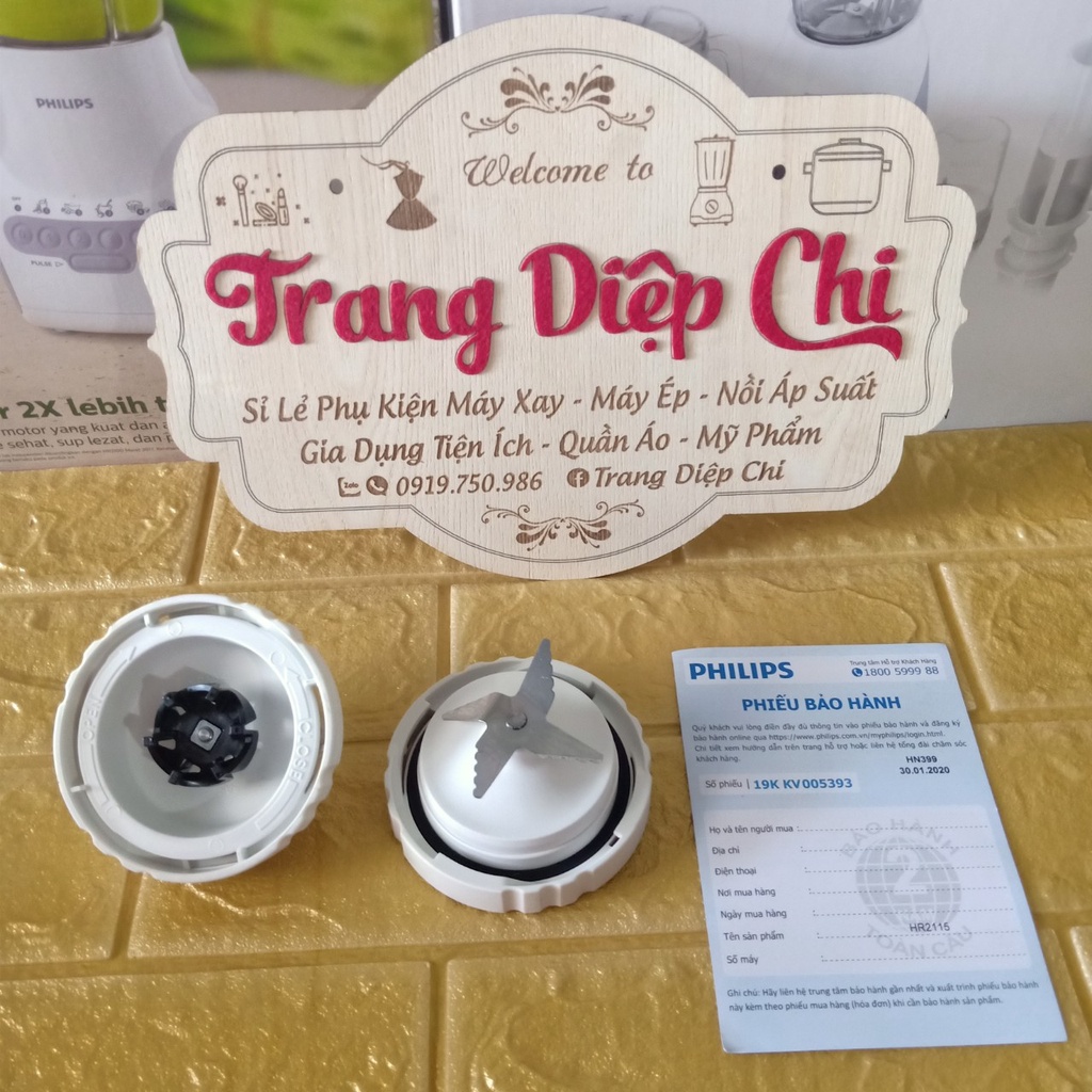 Phụ kiện máy xay - Dao các loại Philips chính hãng Hr2115 Hr2118 - Phụ kiện máy xay ép chính hãng