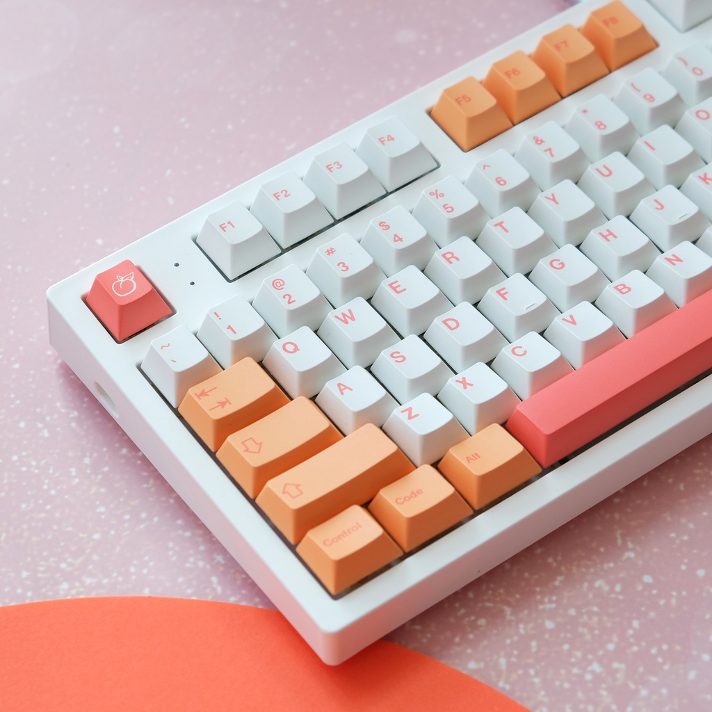 PBT keycap Cherry Profile 141 Phím Dye Thăng hoa Bố cục ANSI cho bàn phím cơ Công tắc Cherry MX