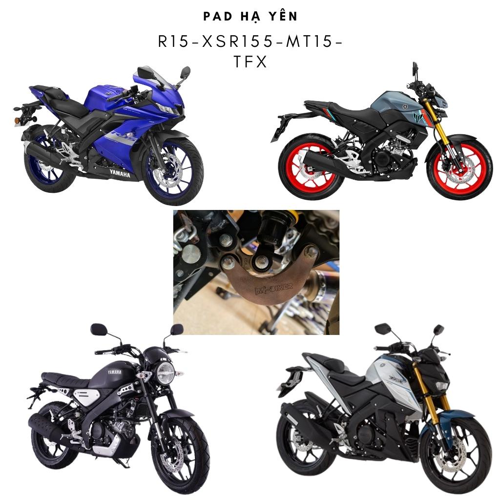 Pad hạ Yên R15, XSR155, MT15, TFX, pad hạ yên thấp xuống 2cm và 3cm
