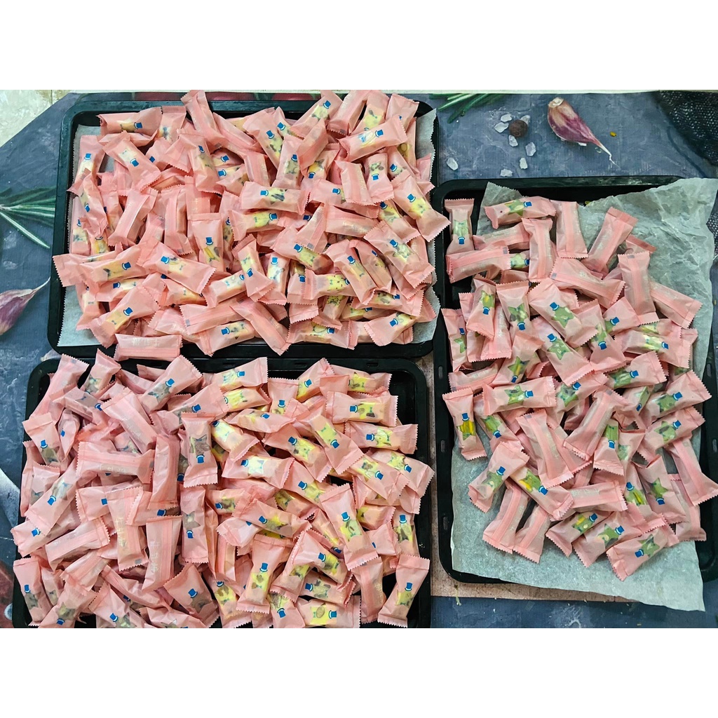 Túi đựng kẹo nougat, bịch 200c nhiều mẫu