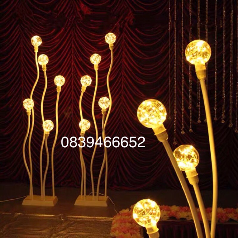 Đèn trang trí lối đi trang trí backdrop đèn trang trí bống rối