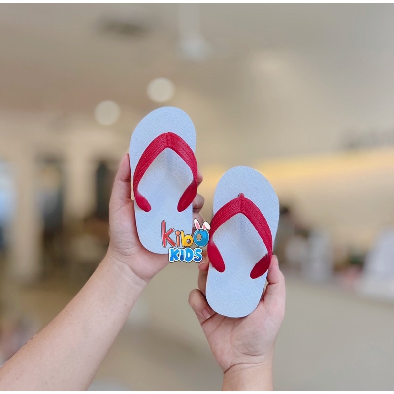 [FORM NHỎ] Dép tông lào Thái Lan Cho bé siêu nhẹ DE09