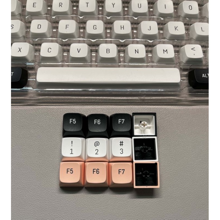Bộ nút keycap FEKER OLIVIA SHOKO 8008 Heavy Industry PBT double shot CSA Profile