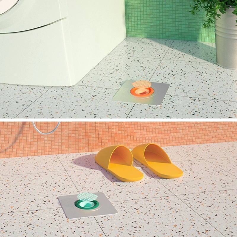 Nắp lọc đậy ống thoát nước bằng silicone chống mùi/ côn trùng cho nhà tắm