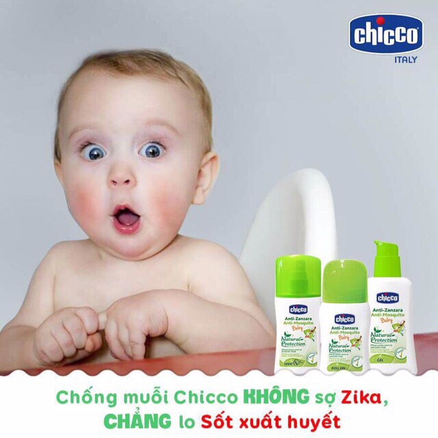 Xịt Chống Muỗi Chico 100ml