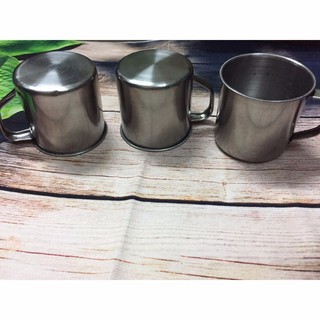 Combo 6 Ca Inox (7cm) Làm Đá - Uống