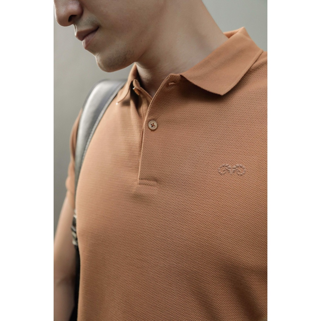 A/G Áo Polo Nam Cổ Bẻ Trơn Nhiều Màu Phom Slimfit Chất Liệu Cotton Thoáng Mát Không Nhăn