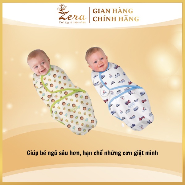 Ủ Kén Cotton Cho Bé Sơ Sinh Zera giúp bé tự ngủ