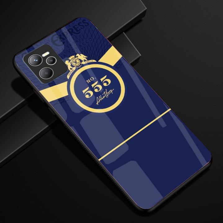 Ốp Lưng Kính REALME C35 / Narzo 50A Prime lưng nano chống bể Hình in 3D sáng bóng cao cấp