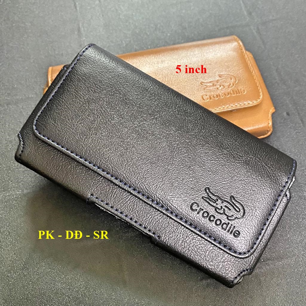 Bao Da Điện Thoại Đeo Thắt Lưng Mẫu Ngang Hàng Siêu Đẹp Cho Tất Cả Các Dòng Điện Thoại - Siêu Rẻ