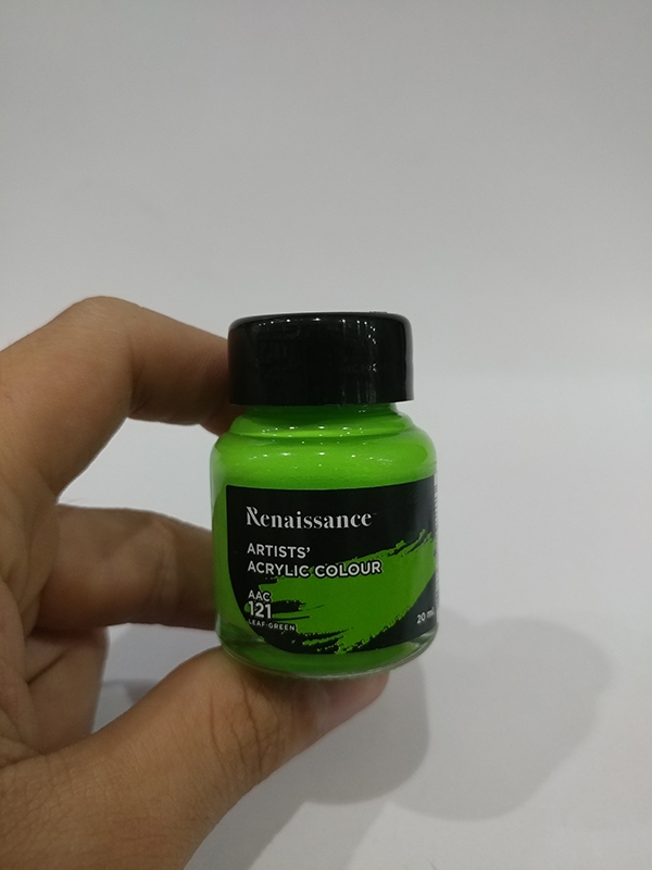 Màu Acrylic Renaissance 20ML Elephant - Xanh Lá Cây Leaf Green #121