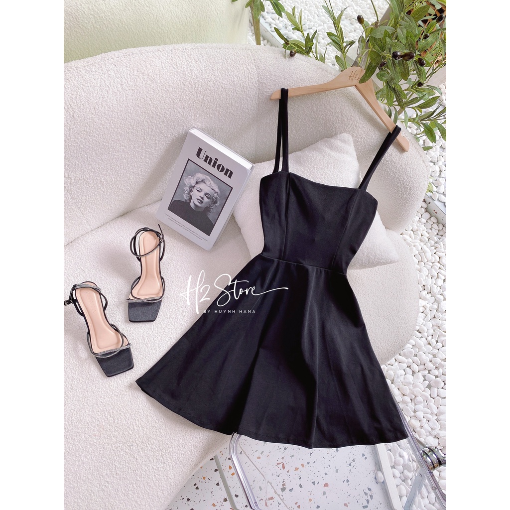 ĐẦM THUN DÂY ĐAN LƯNG - Q18959