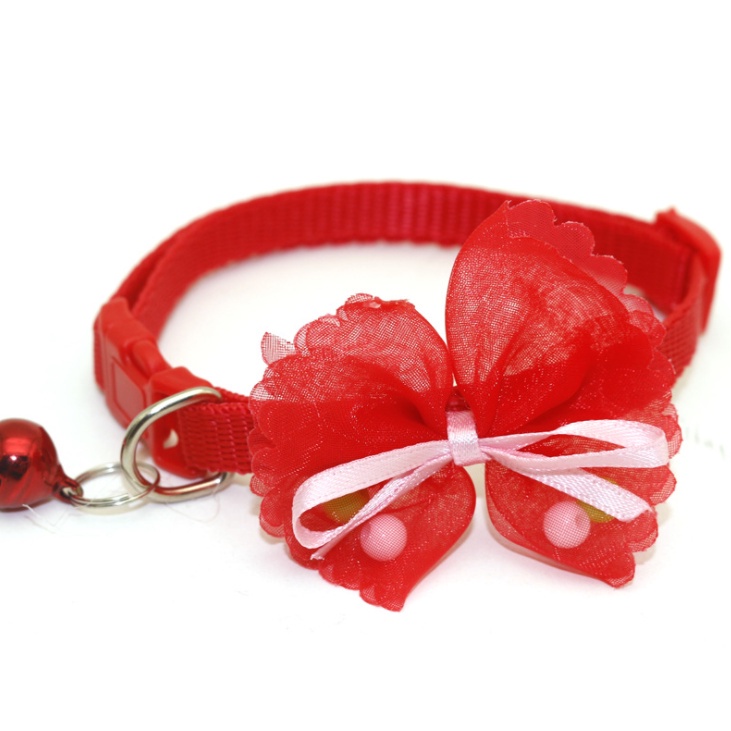 Vòng cổ đeo nơ nhiều màu sắc cho chó mèo , vòng cổ cho thú cưng - Phụ Kiện-ShopPetAz