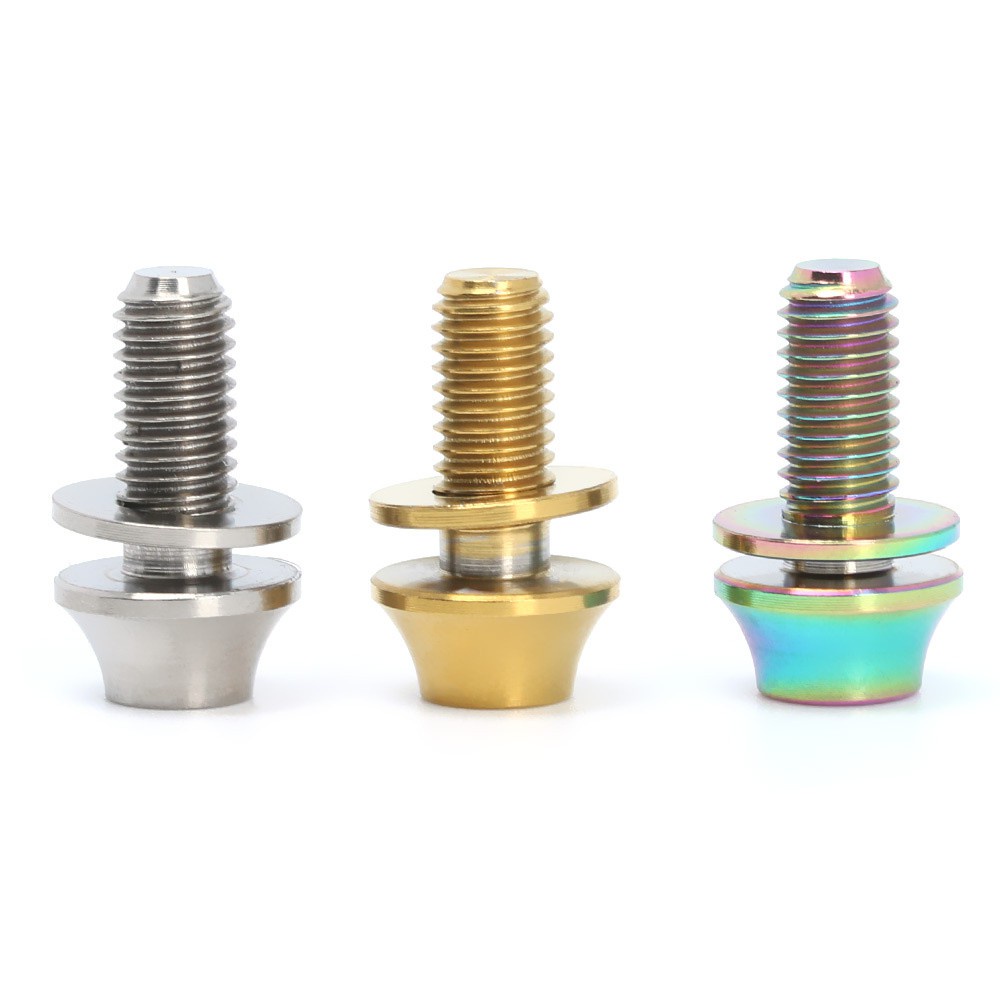 Bu Lông Lục Giác M5x12mm TC4 Kèm Giá Đỡ Bình Nước Gắn Xe Đạp Leo Núi MTB