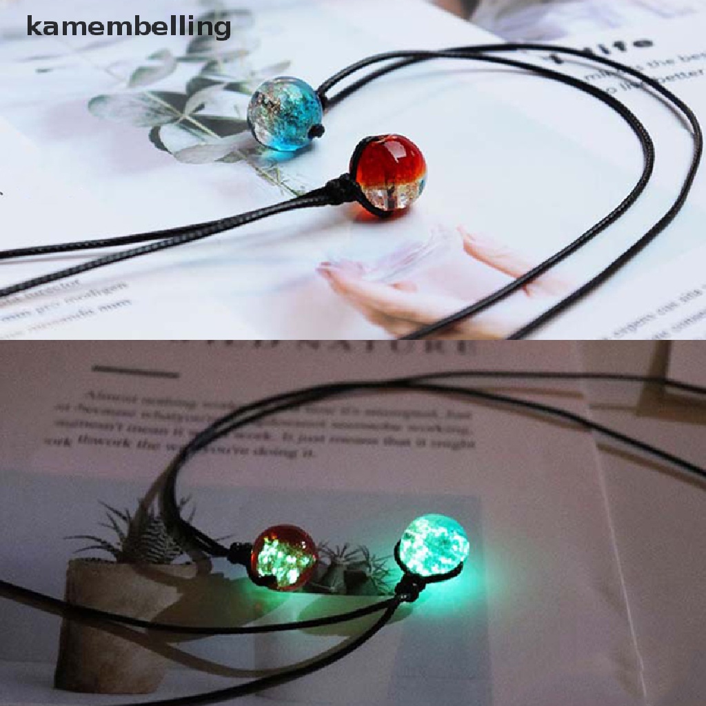 Vòng cổ Da Mặt Đá Phát Sáng Thời Trang Cho Nữ