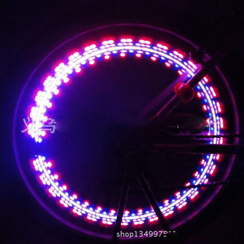 Đèn Van xe 5 bóng Led nháy 7 màu ,phát sáng khi chạy lắp được mọi loại xe