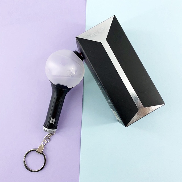 Keyring Bomb ver 3 BTS - móc khoá Lightstick BTS hàng unoff