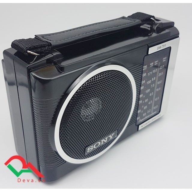 Đài Sony Radio Cao Cấp SW 701 - Âm Thanh Rõ Ràng, Bắt Sóng Tốt, Hàng Chất Lượng Tốt