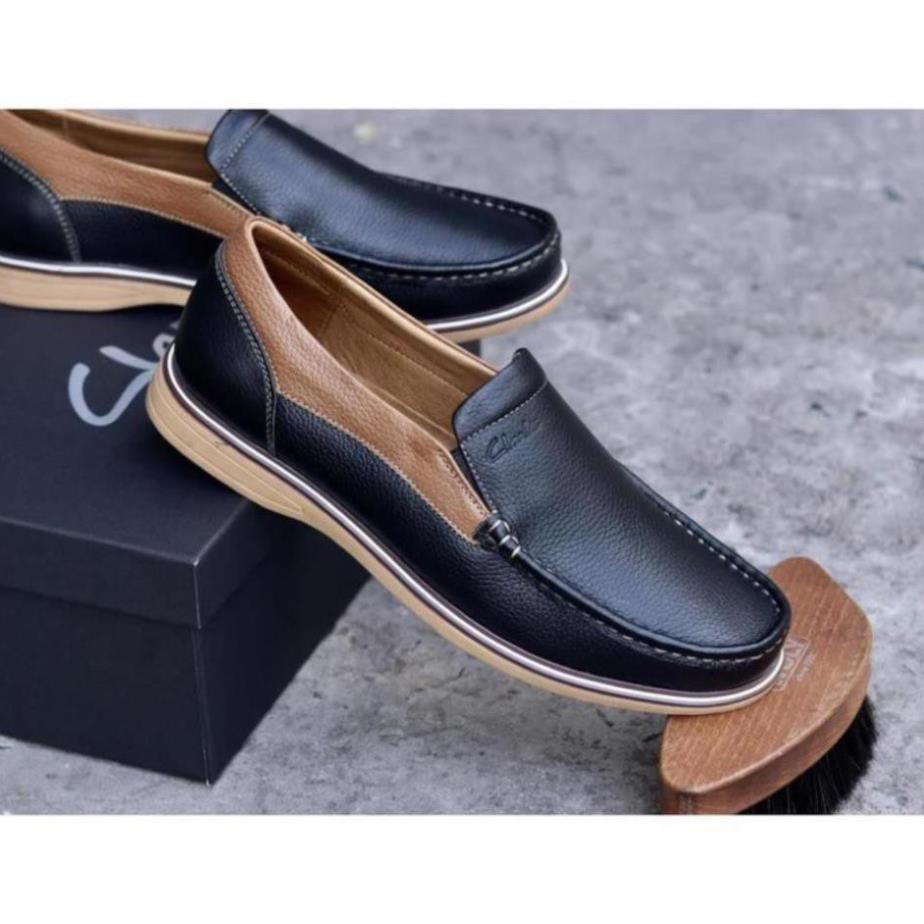 [Sale 3/3]Giày Da Nhập Khẩu Thái Lan - Da Bò Thật 100% - Bảo Hành 24 Tháng - CL05 -pi9 *