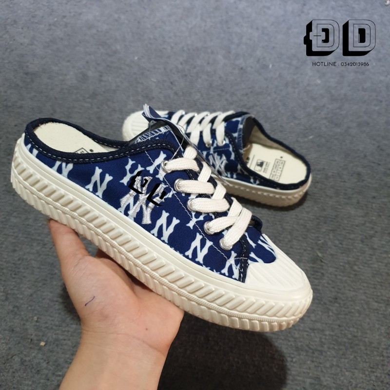 [New] Giày Sục 𝗡𝗬 chữ thêu họa tiết, Sục 𝐌𝐋𝐁 𝗡𝗬 hàng cao cấp | BigBuy360 - bigbuy360.vn