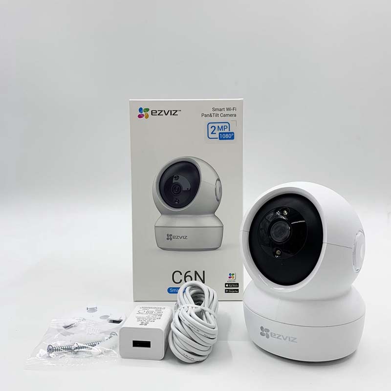 Camera Wifi Ezviz_C6N_1080P, 2K Full HD 1080P 2MP,4MP Xoay 360 độ , Đàm Thoại Loa 2 Chiều , Phát hiện Chuyển Động