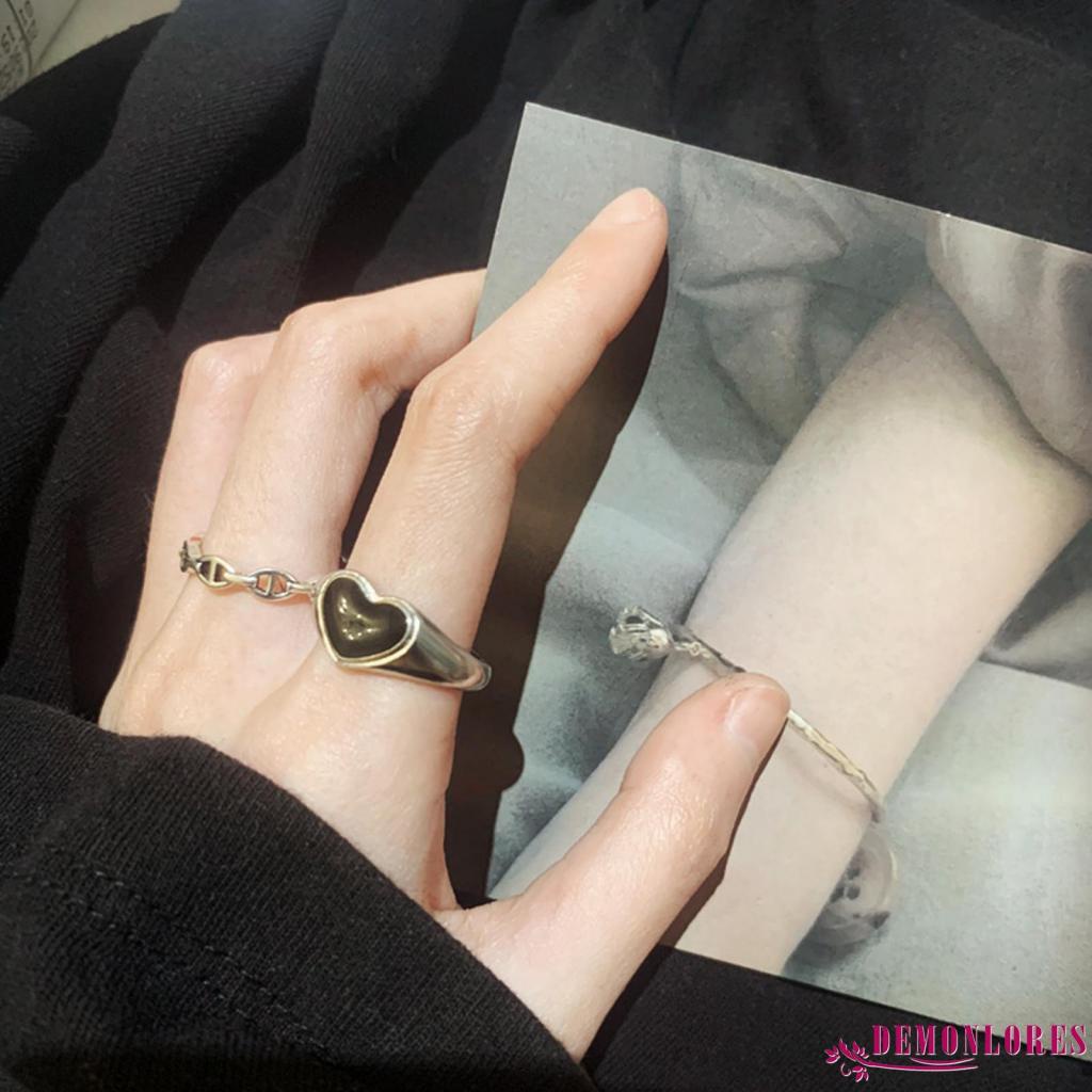 Set nhẫn đeo khớp ngón tay phong cách vintage thời trang cho nữ