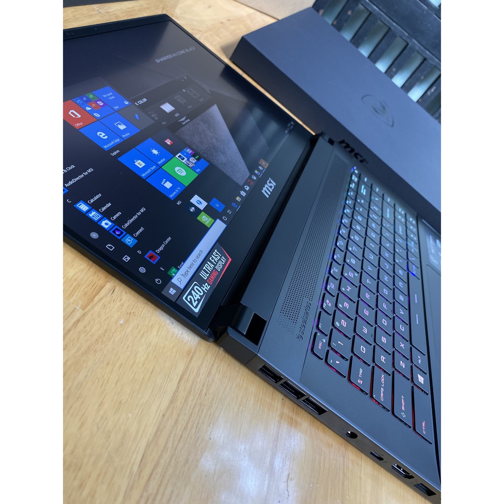Laptop MSI GS66 Stealth 10SE, i7 – 10875H, 16G, 512G, RTX2060, new seal | BigBuy360 - bigbuy360.vn