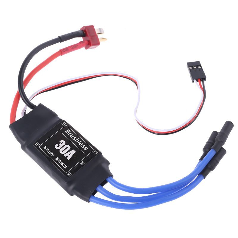 Thiết bị điều khiển động cơ không chổi than 30a Esc 2-4s Với 5v 2a Bec Cho Rc