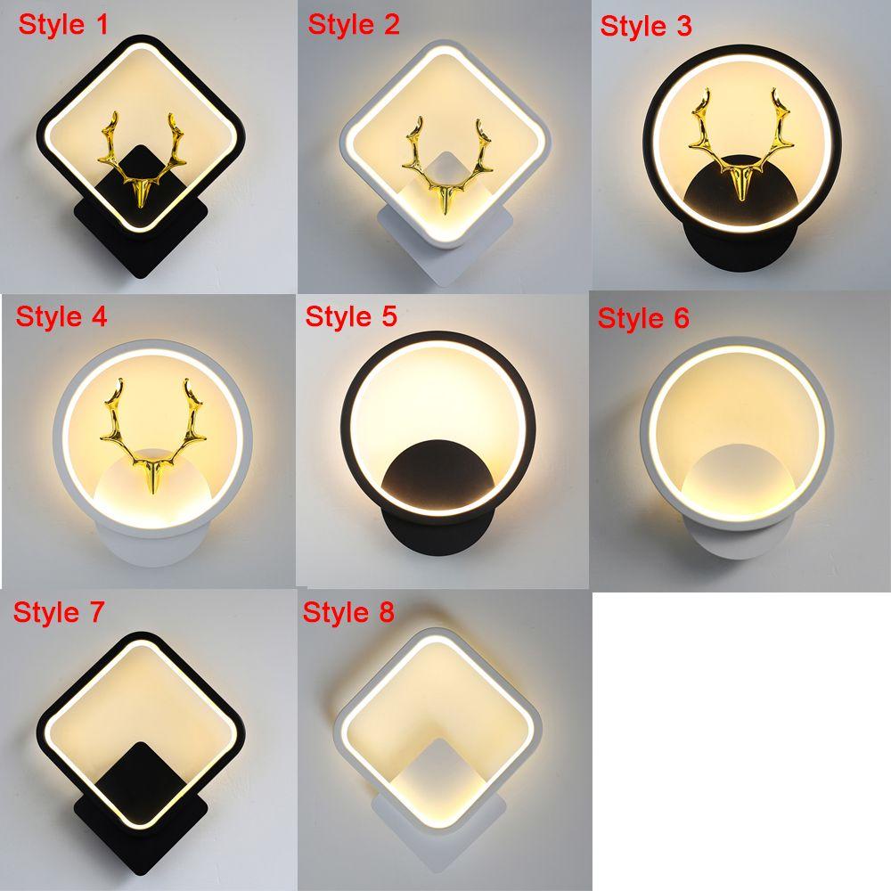 LANSEL Đèn Led Treo Tường Trang Trí Phòng Ngủ Phong Cách Hiện Đại DIY