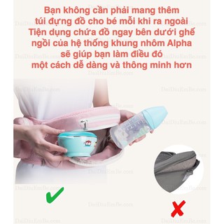 ĐAI ĐỊU EM BÉ BÉBEAR ( ALPHA X ) 2018 - Có Ảnh Thật