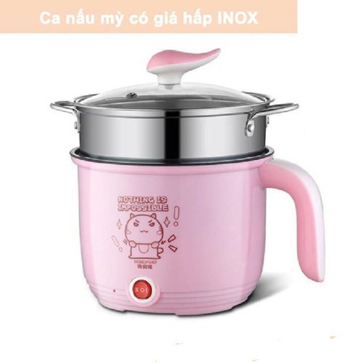 ✨Ca mì 18cm có giá hấp INOX Cooking Pot✨