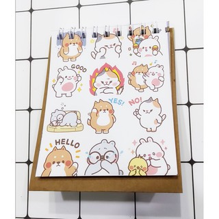 Lịch tonton để bàn mini 2024 LMI11 12x9 cm