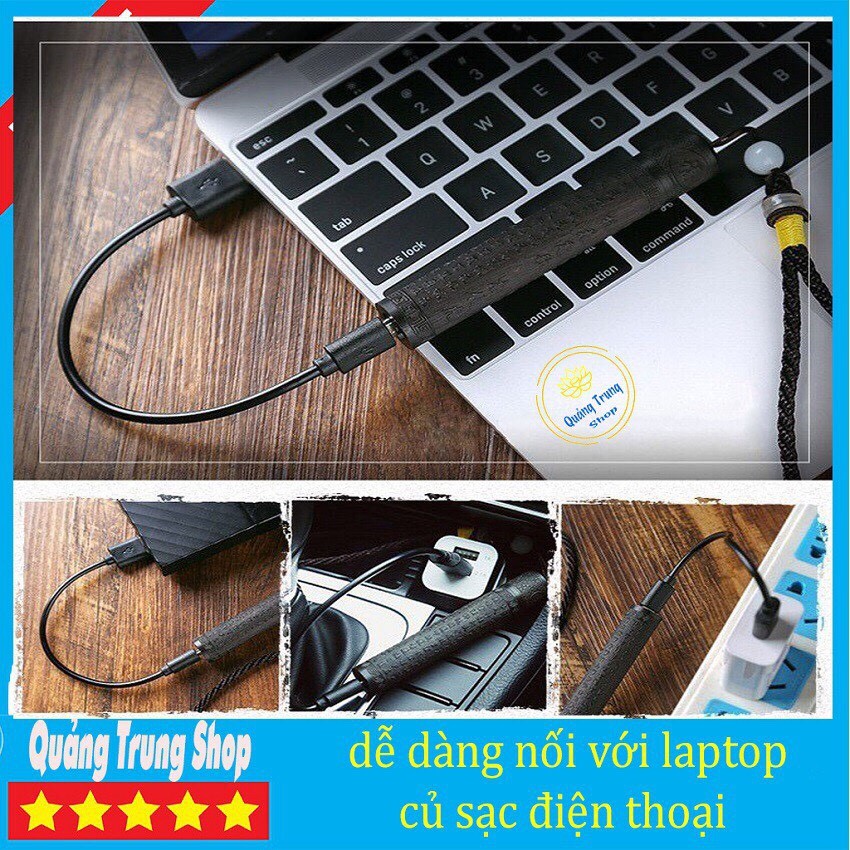 Bật Lữa Điện - Bật Lữa Thổi Vỏ Gỗ chế tác thủ công, quà tặng tài lộc may mắn